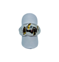 Anello Donna in Oro bianco Gioie Gobbo AN.OBG.PORT.8.7
